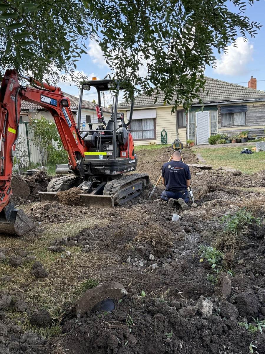 Plumbing excavation and drainage equipment, Chelsea
